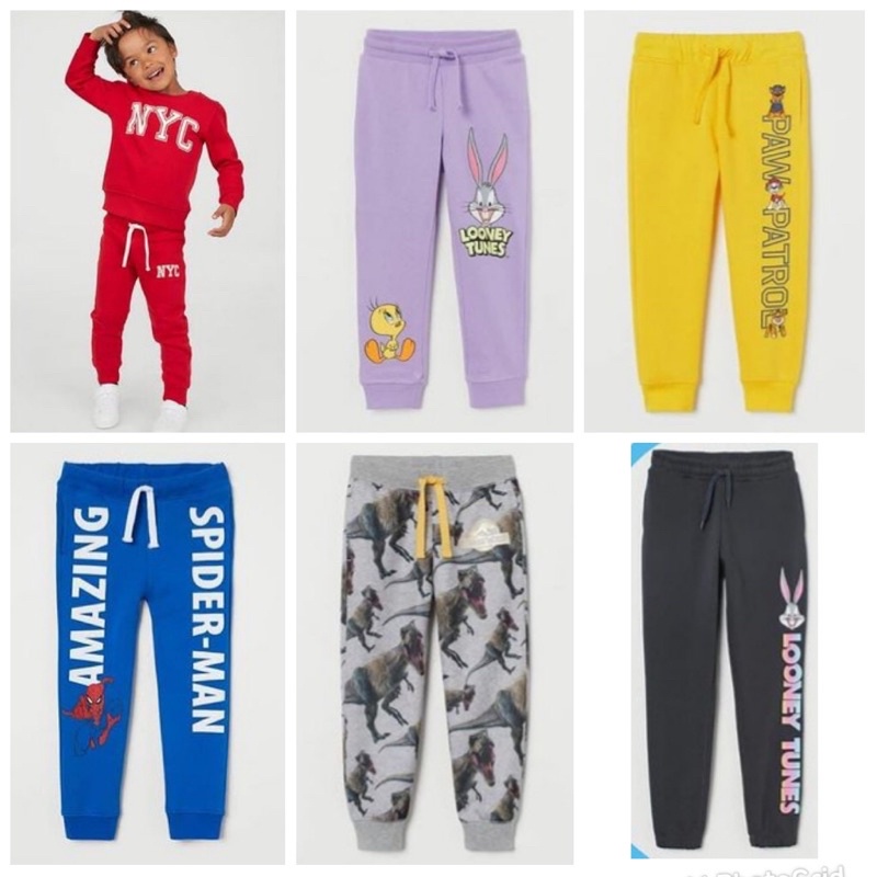 Jogger HM anak laki laki jogger anak celana panjang anak