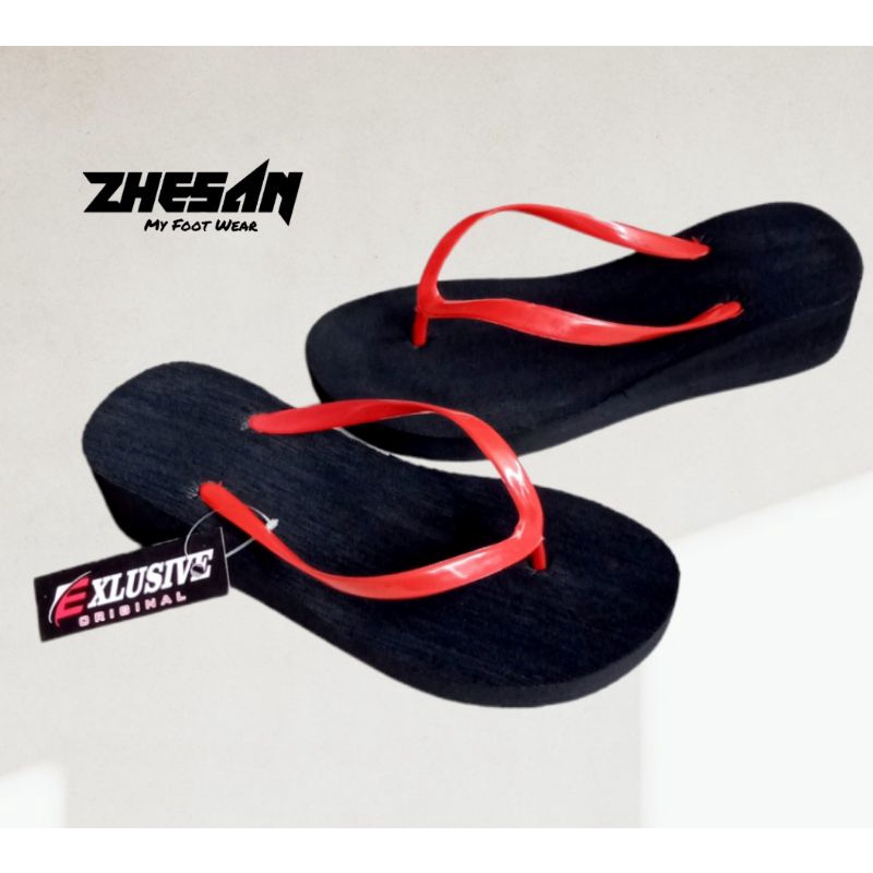 Sandal Wedges Wanita Terbaru Sandal Wanita Wedges Japit Kekinian