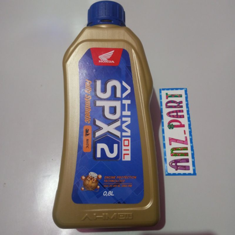 Oli SPX 2 0.8L AHM Oil Matic (Kemasan Baru)