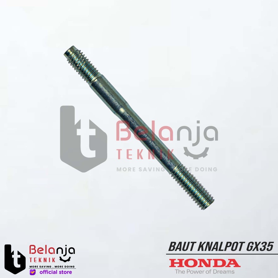 Baut Knalpot Honda GX 35 GX35 UMR 435 UMR435 Sparepart Mesin Potong Rumput Gendong Brush Cutter 4 Ta