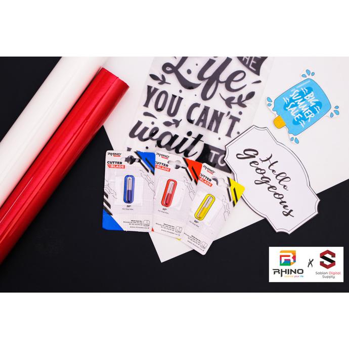 

Mata Pisau Mesin Cutting Sticker Rhinotec 30/45/60 (isi 1 Pcs) SATUAN - 6c45