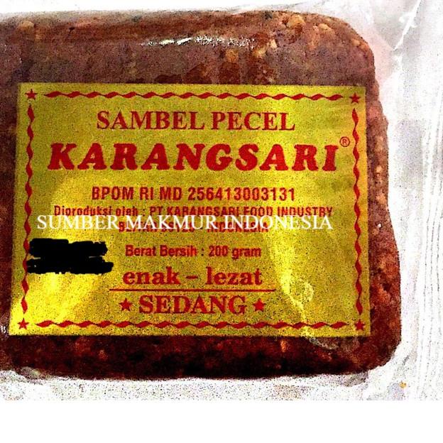 

Top Sale BUMBU PECEL PREMIUM CAP KARANGSARI "SEDANG"- ECERAN