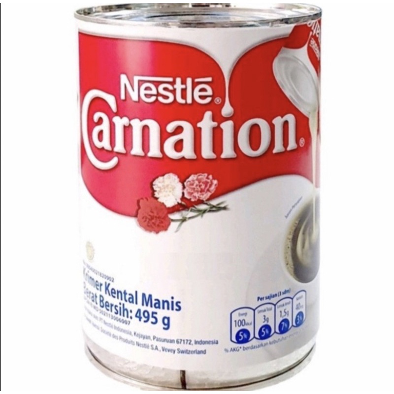 

Susu Carnation 488gr / 495gr (kemasan baru) Krimer Kental Manis