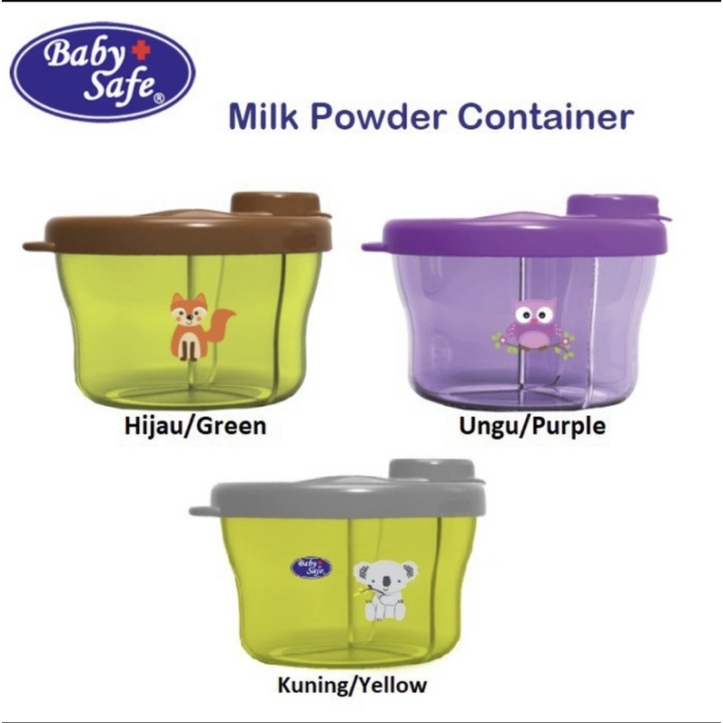 Babysafe Milk Powder Container JP031 Toples wadah susu bubuk bayi anak