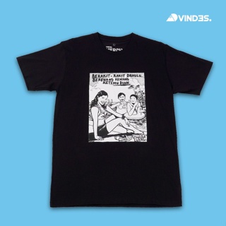 Vindes Store - T-shirt Vincent Desta - Ketemu Dian Hitam