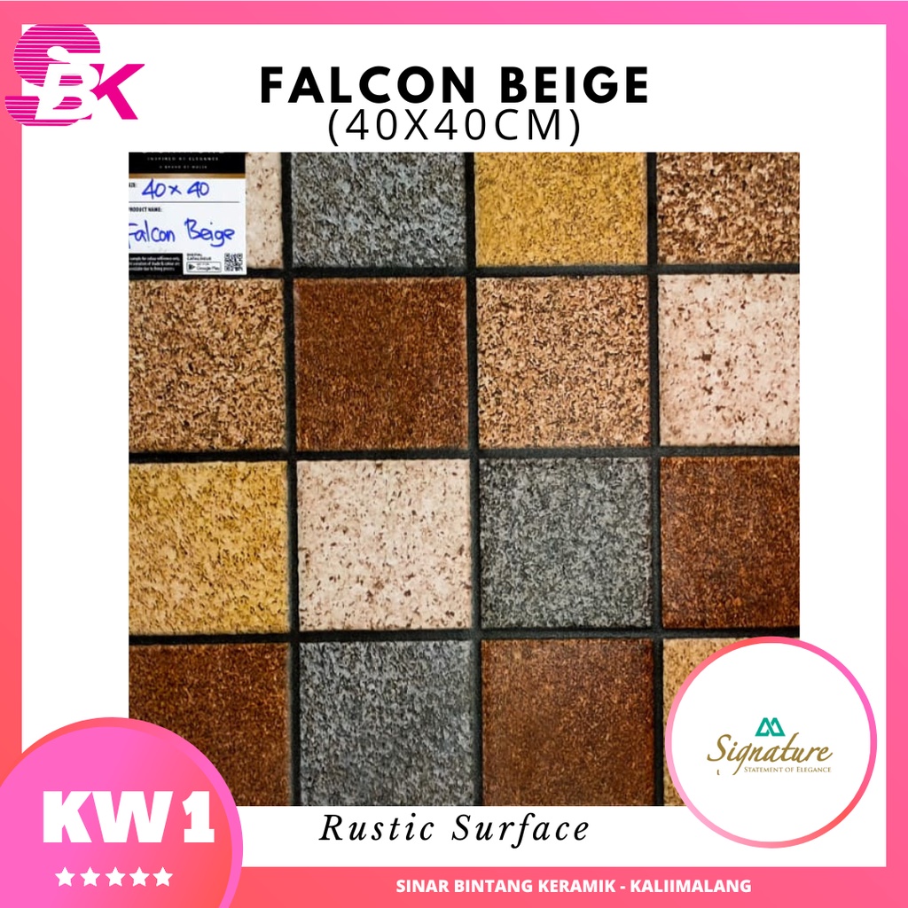 KERAMIK TERAS 40X40 FALCON