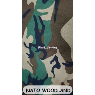 Bahan Kain Loreng RUSSIAN DIGITAL FLORA NATO WOODLAND AMERIKA USA KOPASKA PASUKAN Brimob Milite