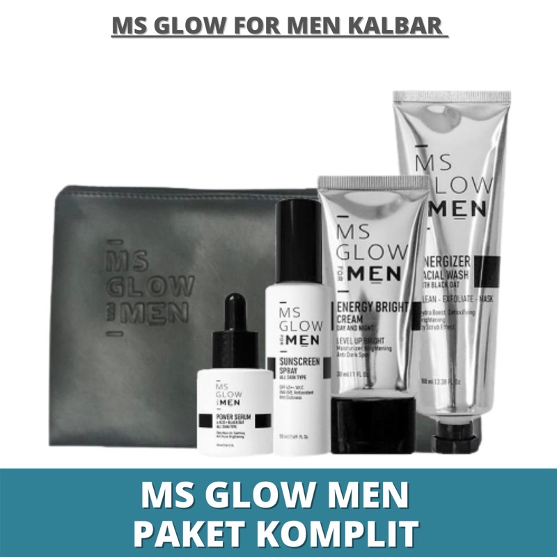 MS GLOW MEN | MS GLOW FOR MEN | MS GLOW MEN PONTIANAK ORI  PUSAT MS GLOW MEN KALBAR | PAKET WAJAH MS