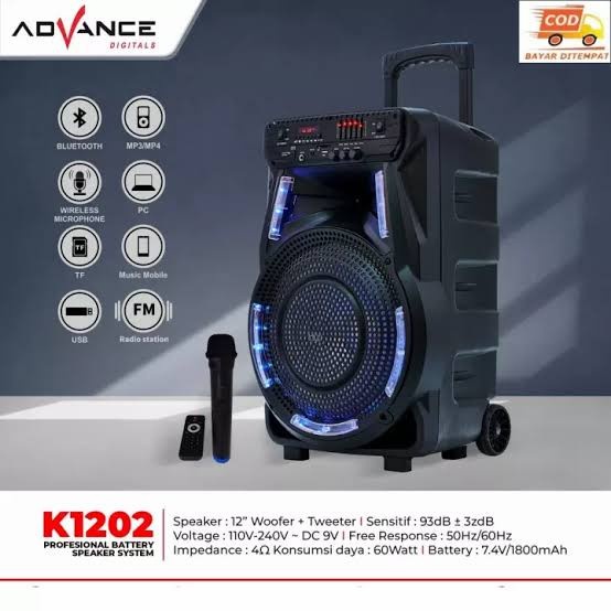 Advance Speaker Meeting Bluetooth K1202 12&quot;