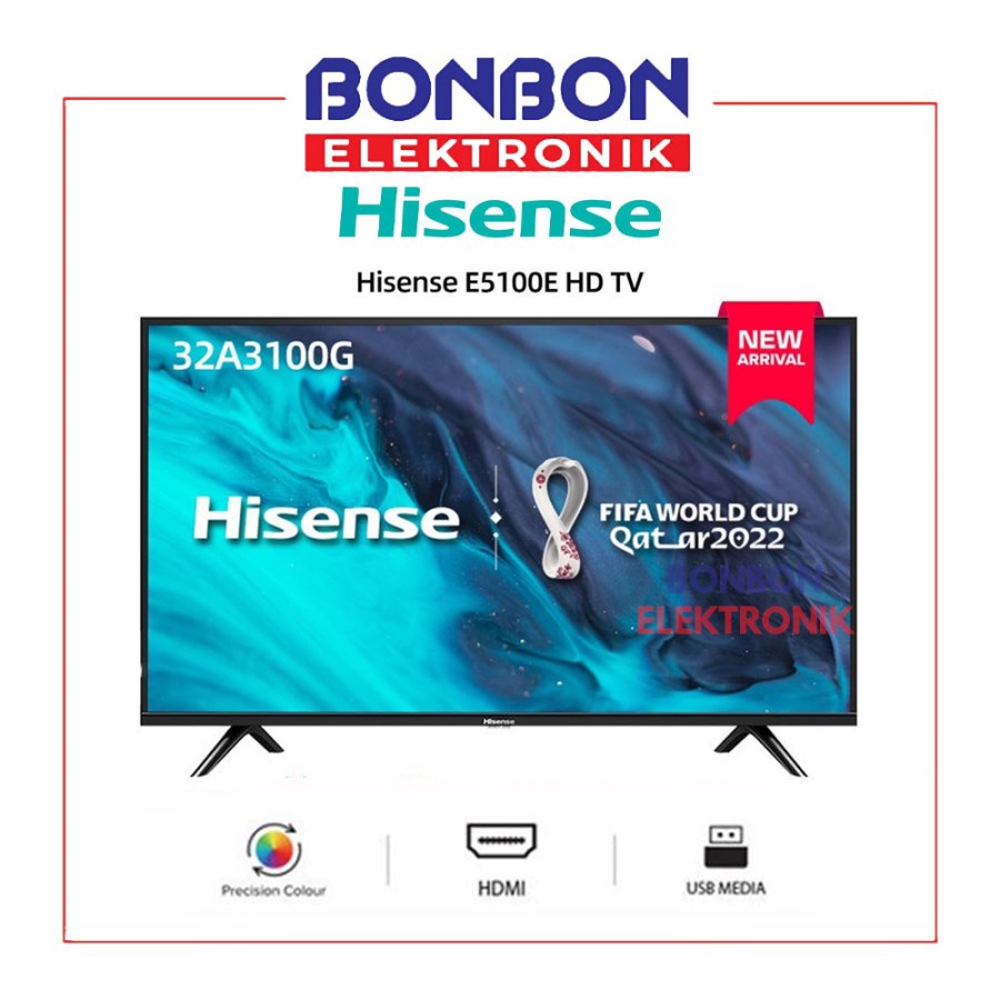 Jual Hisense Digital Tv 32 Inch E5100e 32a3100g Hd Dolby Shopee