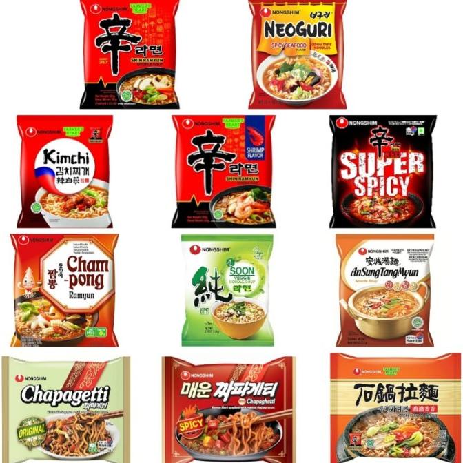 

Nongshim Mie Korea 120 Gram All Variant MURAH promo