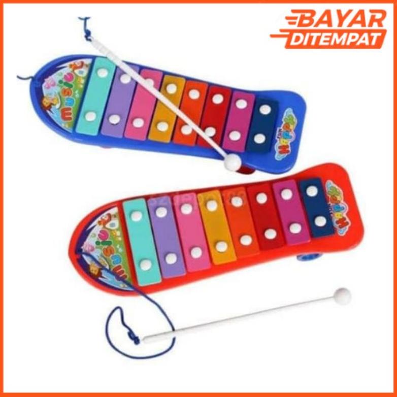 PRODUK- MAINAN BAYI PEREMPUAN LAKI LAKI  4 6 BULAN EDUKASI XYLOPHONE .
