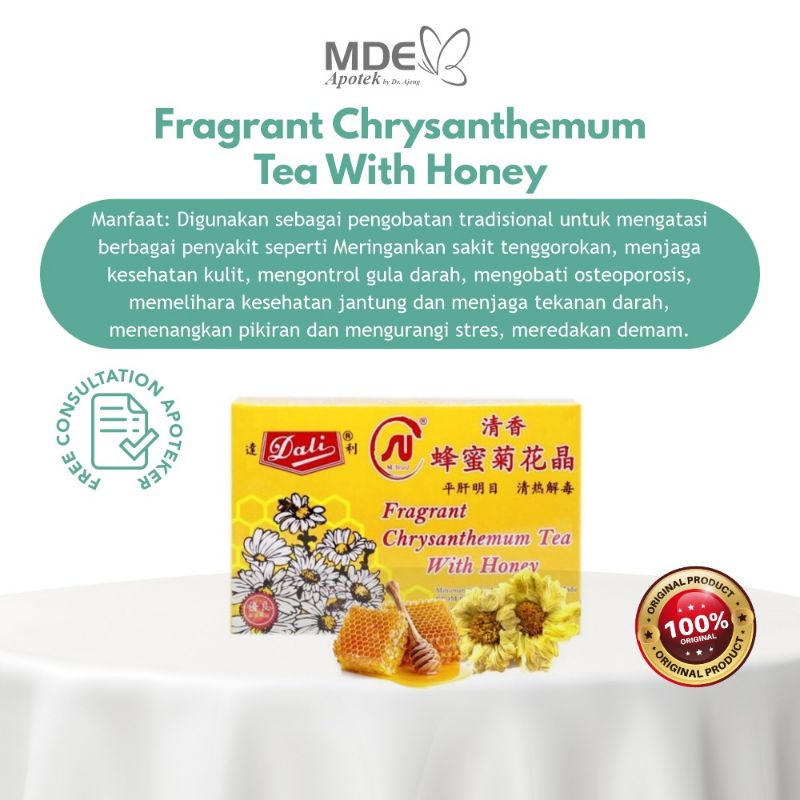 

Chrysanthemum tea with honey