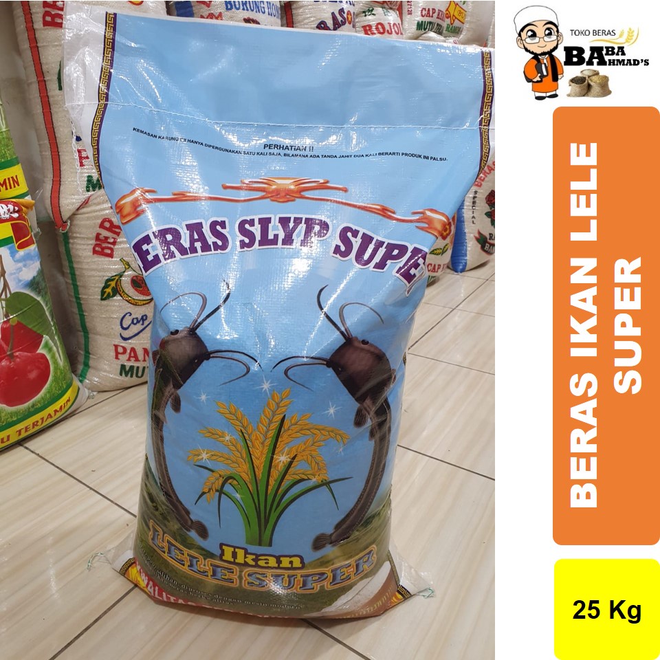 

BERAS Slyp Super IKAN LELE PREMIUM - 25KG