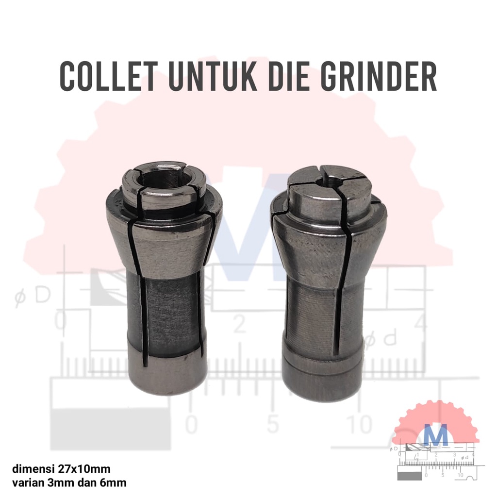 Collet chuck Die grinder air grinder 3mm 6mm