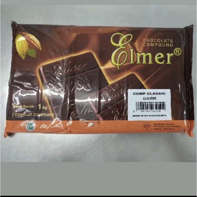 

1kg Elmer Coklat Chocolate Compound Classic White / Dark Choco