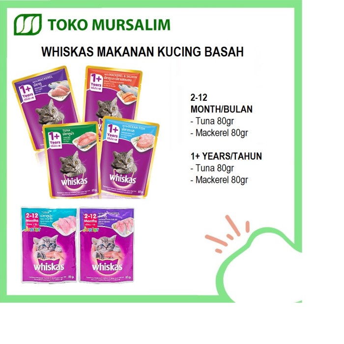 Whiskas Makanan Kucing Basah