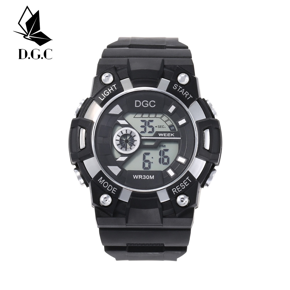 ✨D.G.C✨✅Jam Tangan Pria Fashion Sports Digital Led Men Women Digital Watch D.G.C M177