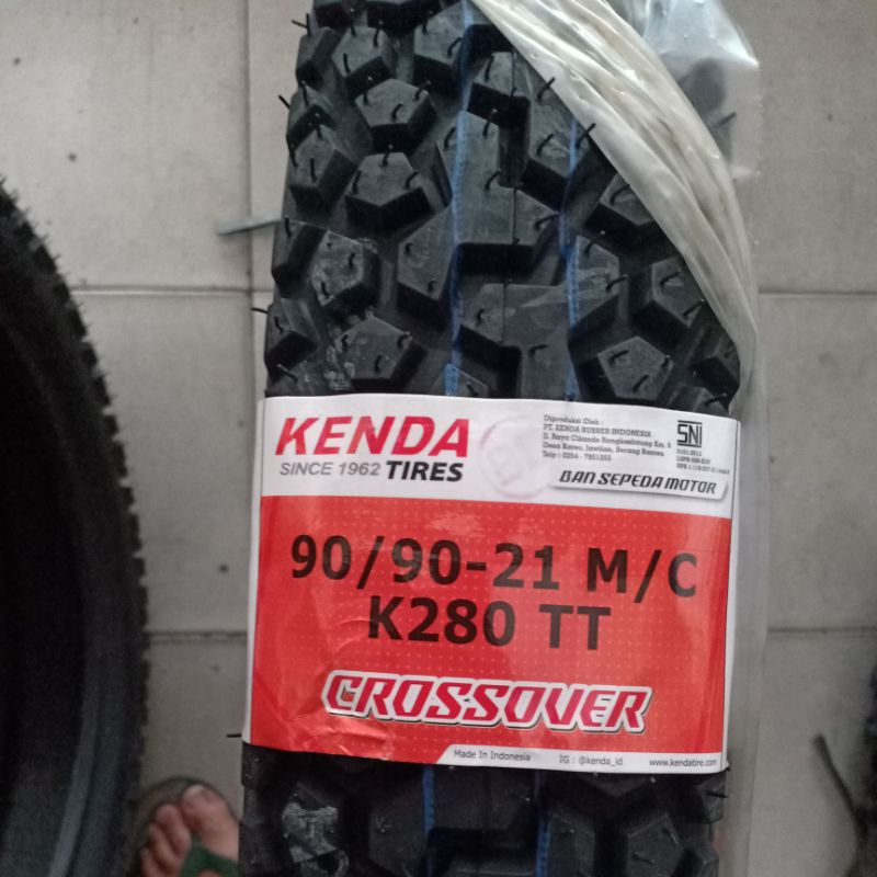 ban kenda semi cross ring 21 ukuran 90-90/21