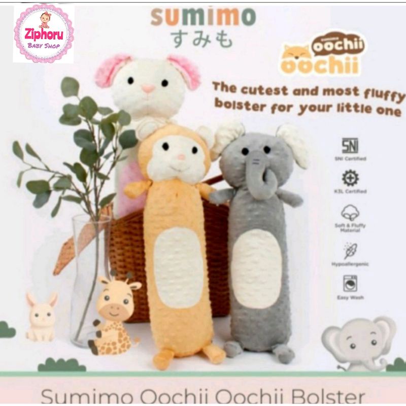 SUMIMO oichii guling bolster bayi animal series TODDLER DAN KIDS