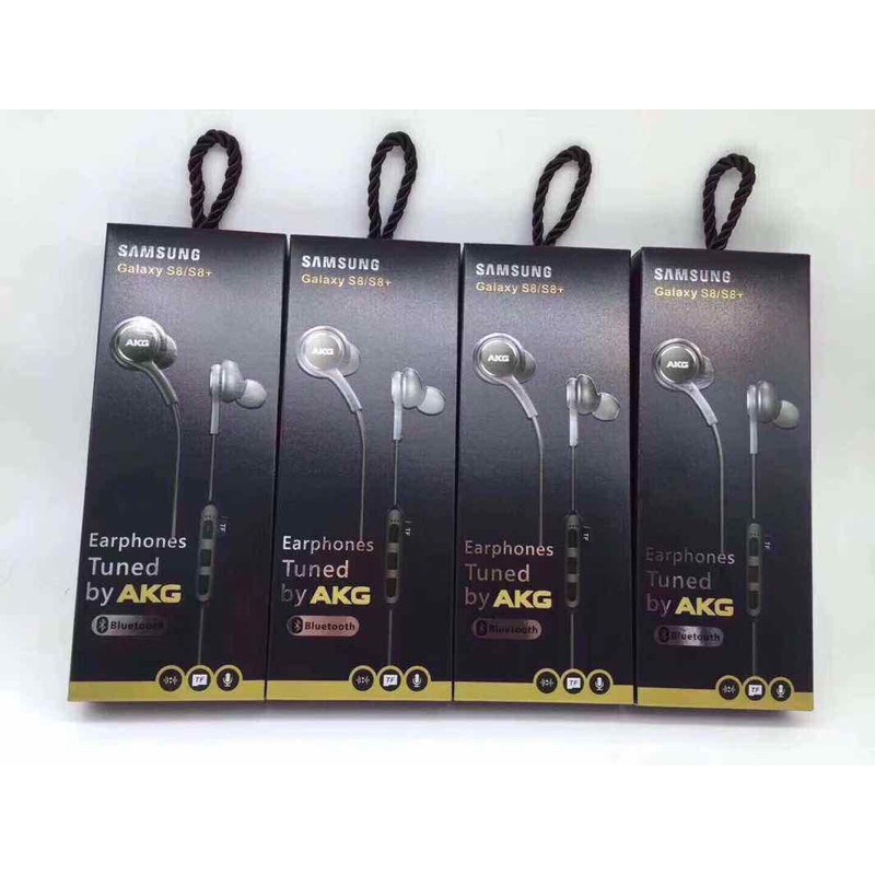 HEADSEAT HEADSFREE BLUETOOTH S8/S8+ AKG wireless super bass high quality S8/S8+ TERMURAH