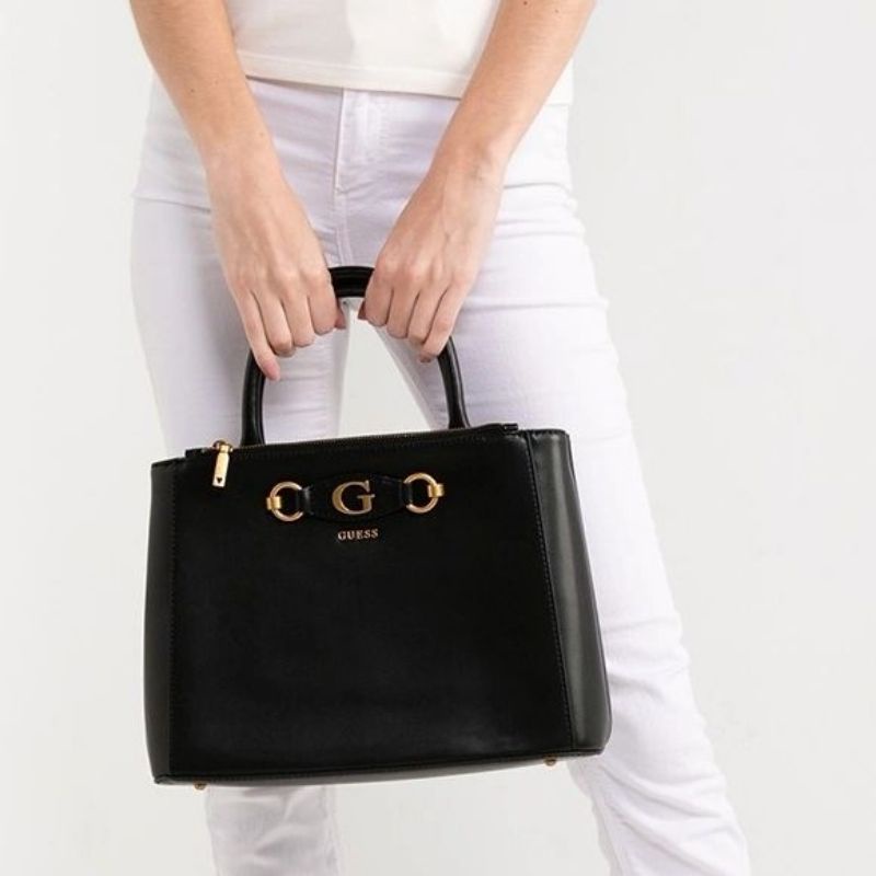 GUESSS Izzy Status Satchel Bag