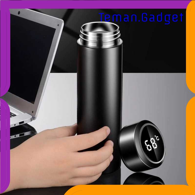 TG - DPR One Two Cups Botol Minum Thermos Suhu LCD Smart Mug 500ml - OTC001