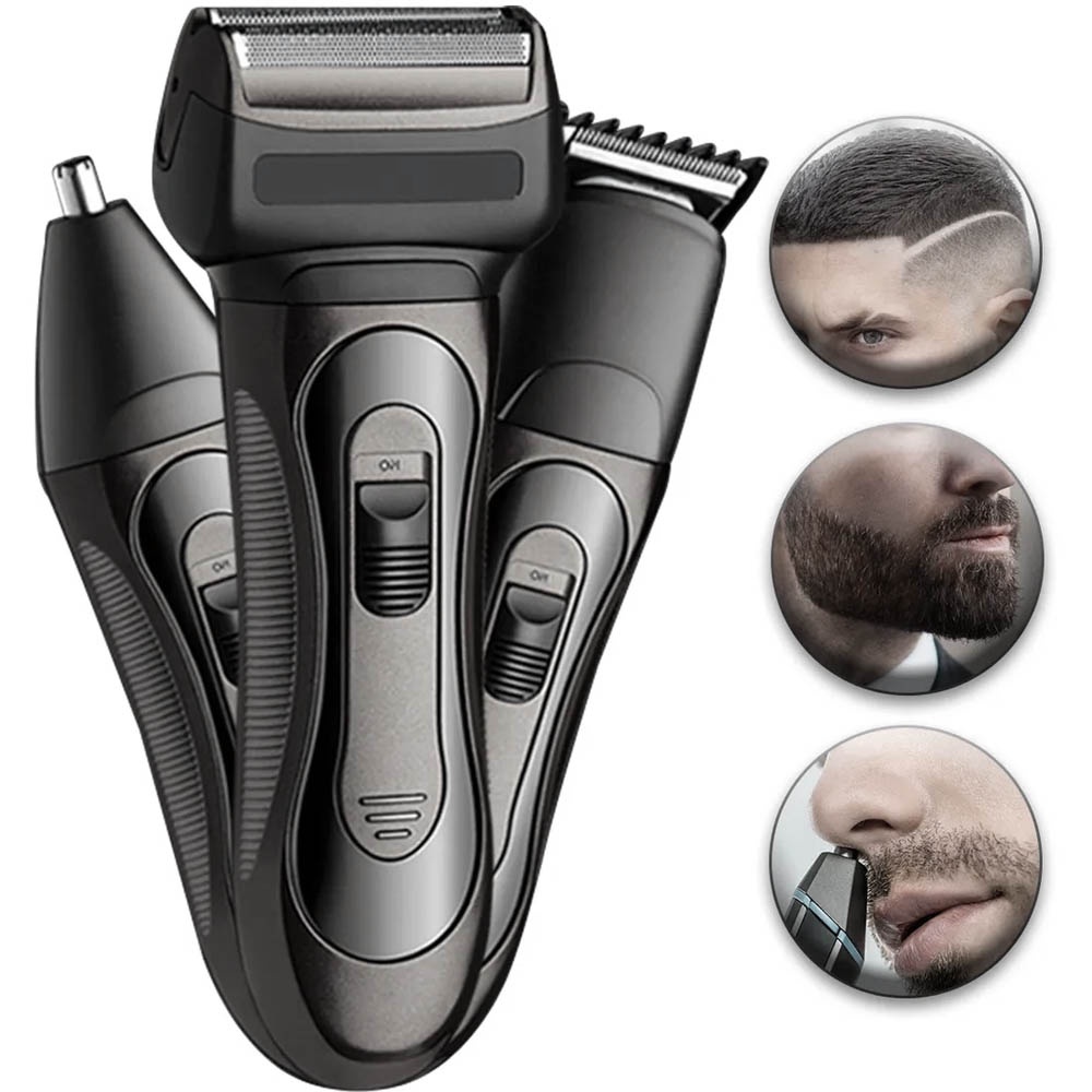 Hair Trimmer Cordless Alat Cukur Rambut Tanpa Kabel 3 In 1 LZ88 Alat Pemotong Rambut / MULTIFUNGSI MESI ALAT CUKUR PRIA