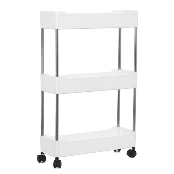 

Unik Rak Laci Tingkat Dapur Kitchen Storage Rack 3 Layer - F31793 - White Limited