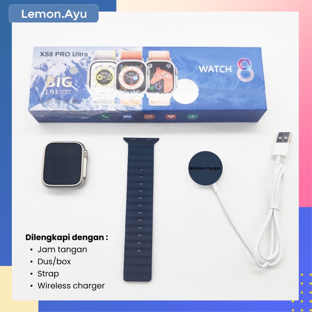 Smart Watch XS ULTRA PRO Jam Tangan Pintar Bluetooth