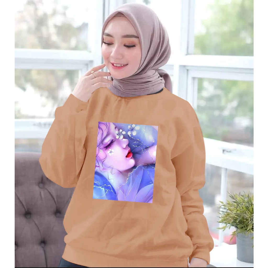 (BISA COD) ~ BAJU TRENDY PRINCES LENGAN PANJANG WANITA TERBARU-KAOS DISTRO KEREN LENGAN PANJANG CEWEK MASA KINI DAN TERLARIS