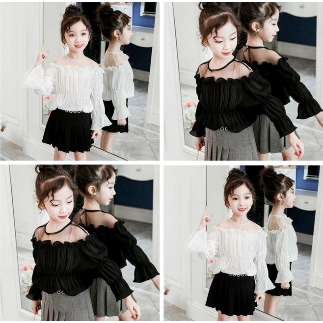 MGC Kids blouse Nadin tile RO BLOUSE SABRINA ANAK TANGGUNG ATASAN SABRINA KEKINIAN BLOUSE FASHION ANAK