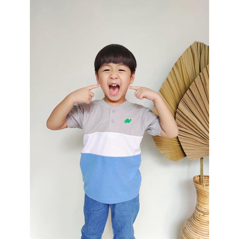 LITTLE CARACAL RYU POLO SHIRT ATASAN POLO ANAK BAJU ATASAN ANAK SHORT PANT CELANA PENDEK ANAK 1 - 6 TAHUN