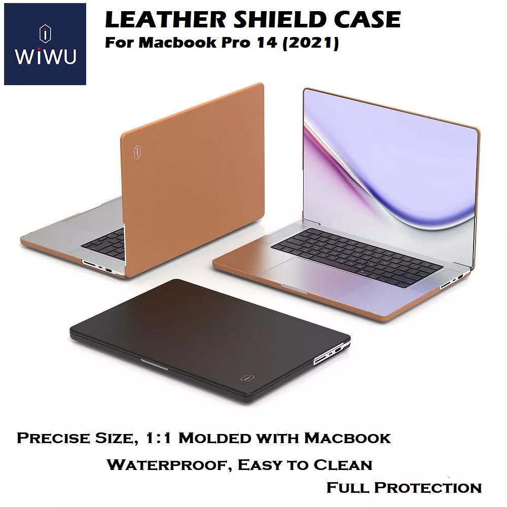 WIWU Leather Shield Case for MB Pro 14.2 (2021)