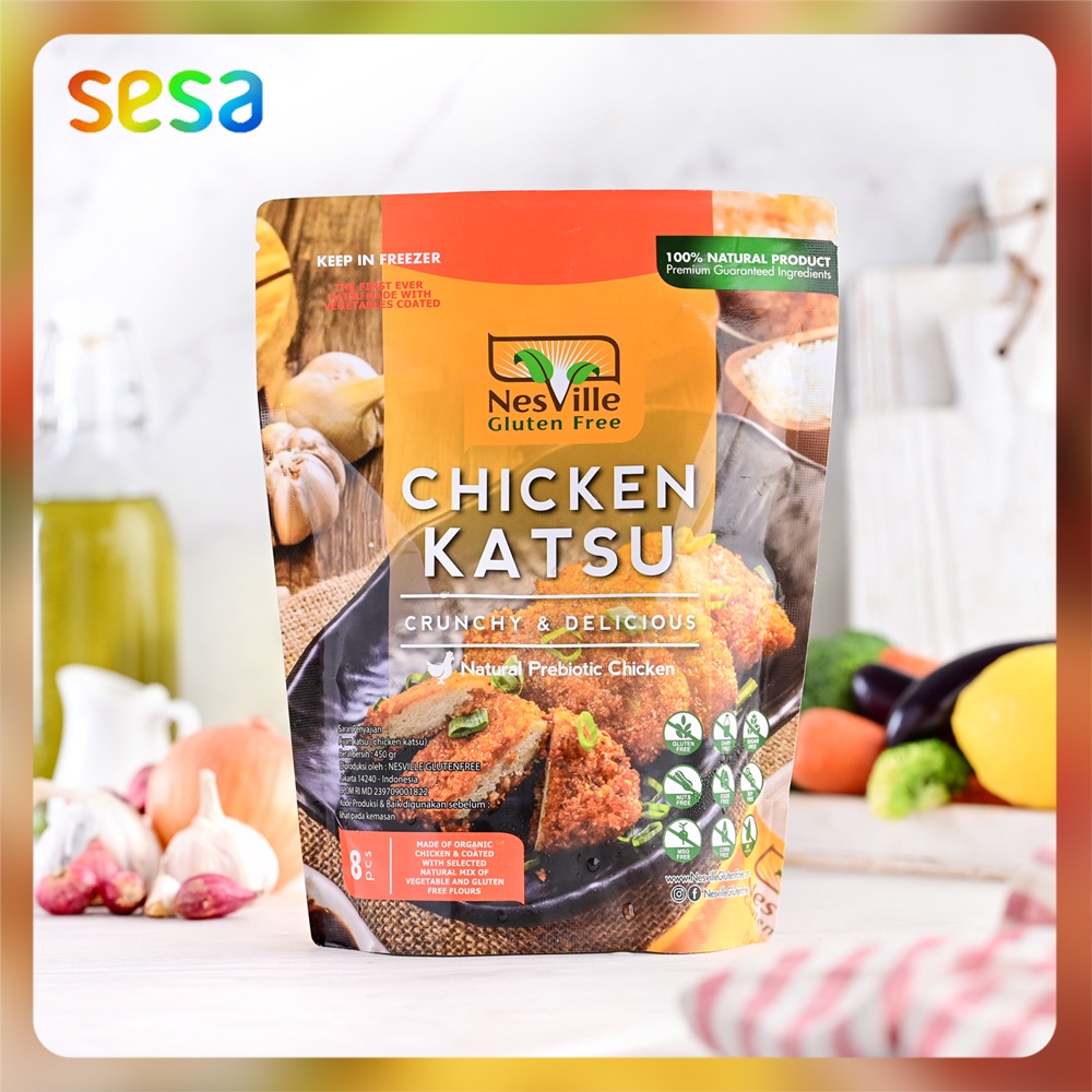

Nesville Gluten Free - Chicken Katsu 8 pcs 450 g