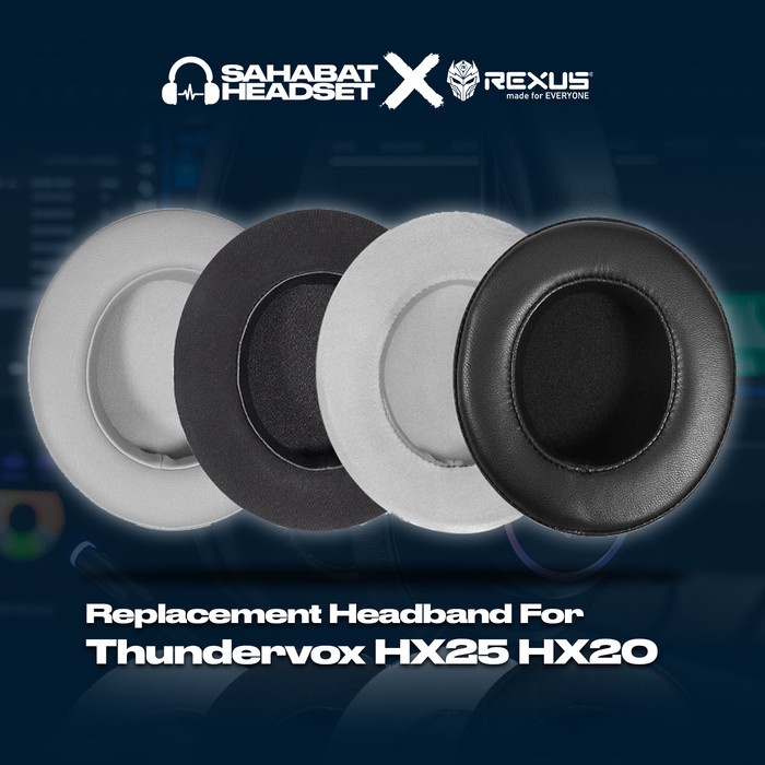 Earpad Ear Cushion Earcup Rexus Thundervox HX25 HX20 Stream Foam Busa