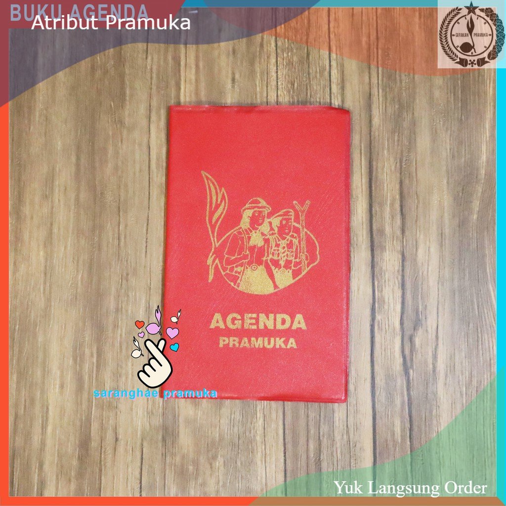

Atribut Buku Agenda Pramuka Siap kirim