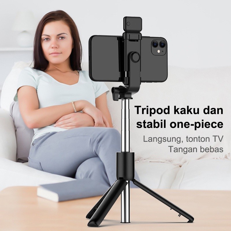 Tongsis R1S 5 in 1 Tripod Monopod Remote 360 Rotary