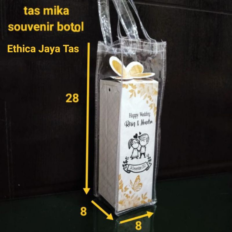 tas mika souvenir P8xL8xT28/ Mika souvenir botol