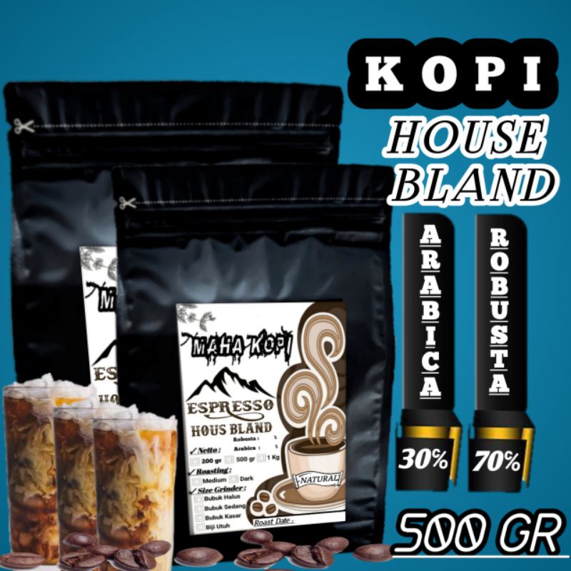 

Espresso House Blend Biji Kopi 30 70