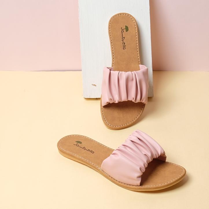 Menarik Jambrella footwear - Sandal flat sandal slop best seller Andien