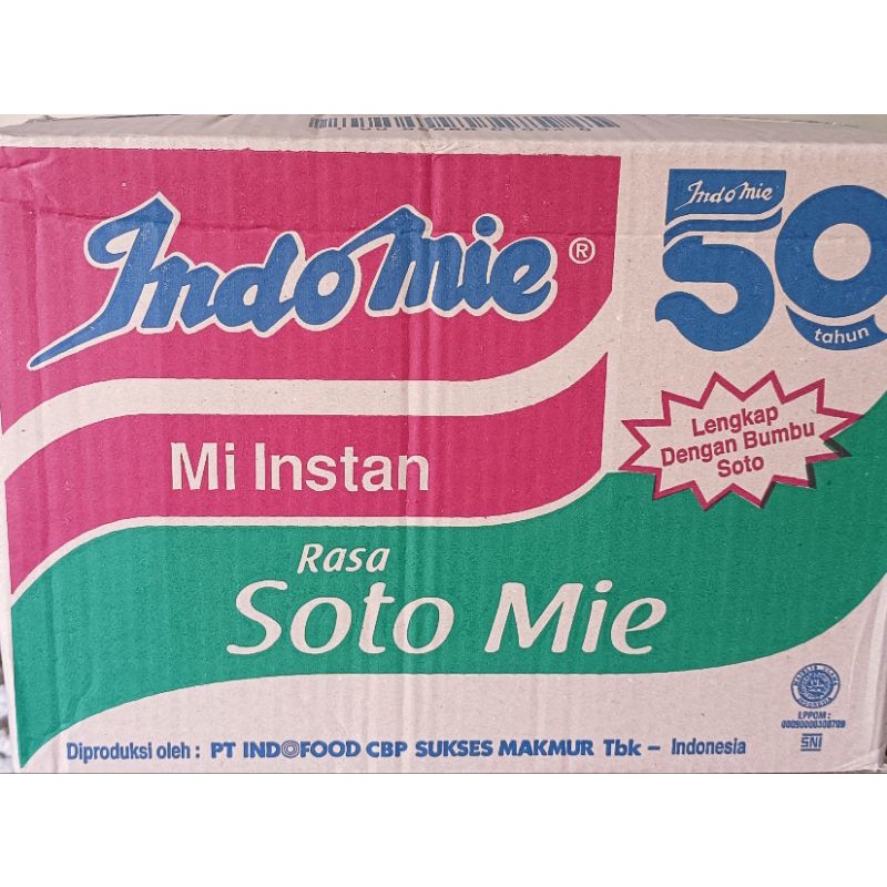 

indomie soto mie 1 dus isi 40 pcs