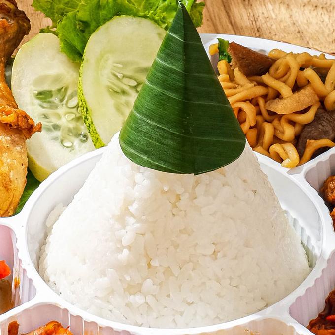 

NASI KERANJANG 2 TINGKAT - AYAM GORENG