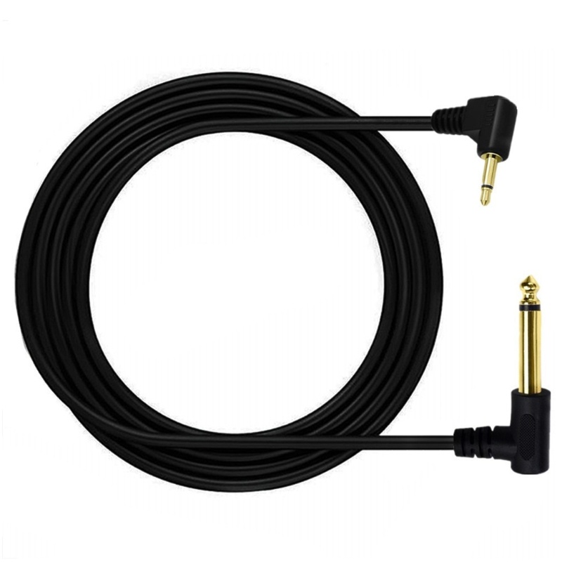 Zzz Kabel Adaptor Mono Profesional 6.35mm 1per4in Ke 3.5mm 1per8 TS Untuk Perangkat