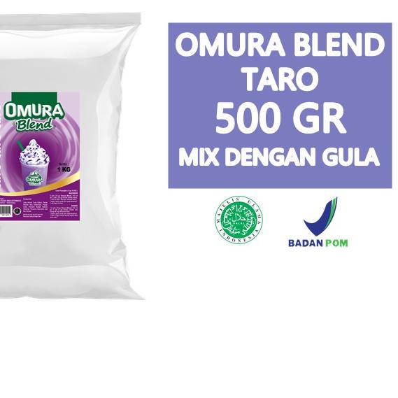 

limited Edition✔️Bubuk Minuman Rasa Taro 500 GR Omura Blend|SQ2