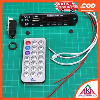 BARU Modul Kit MP3 USB Bluetooth FM Radio bisa Karaoke VIRE