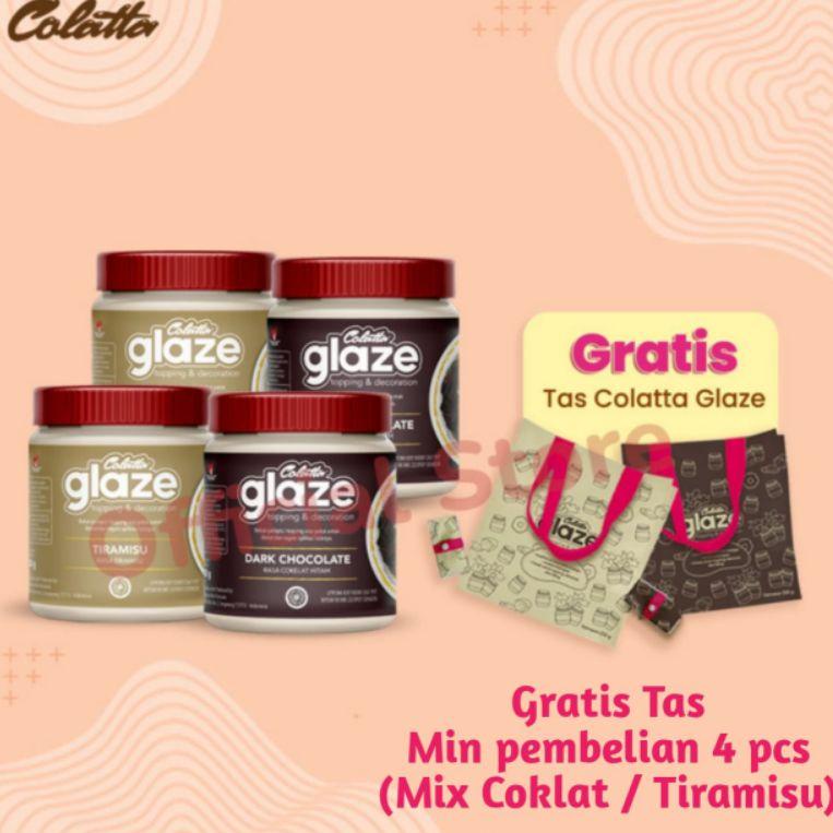 

[PRODUK 8PBRY] Colatta GLAZE DARK CHOCOLATE 250gr JH9
