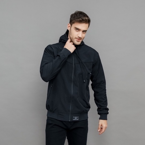 Freestyle Jaket Gunung Pria Waterproof Anti Air Taslan Jaket Outdoor Hiking Windproof