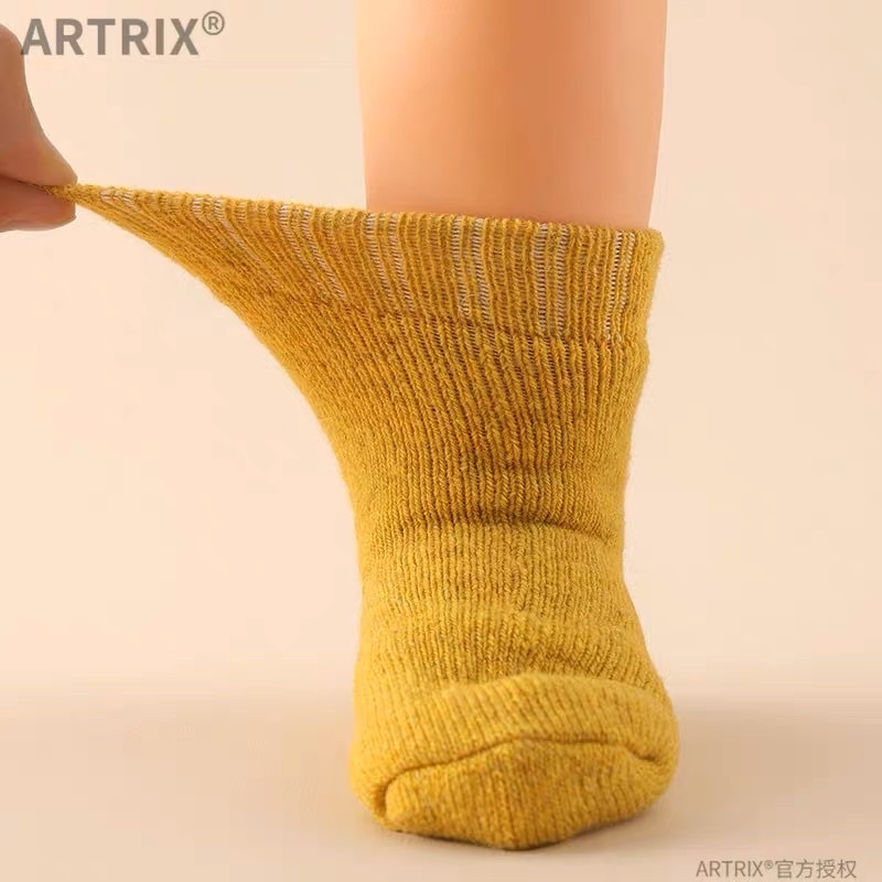 Kaos kaki thermal anak bulu domba winter kids socks sock musim dingin cowok cewek import hangat