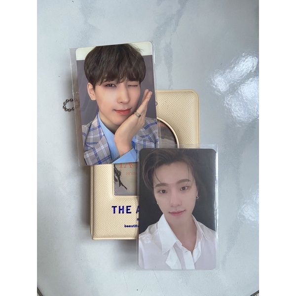 PHOTOCARD SEVENTEEN WONWOO HAPPY ENDING PAIR DINO